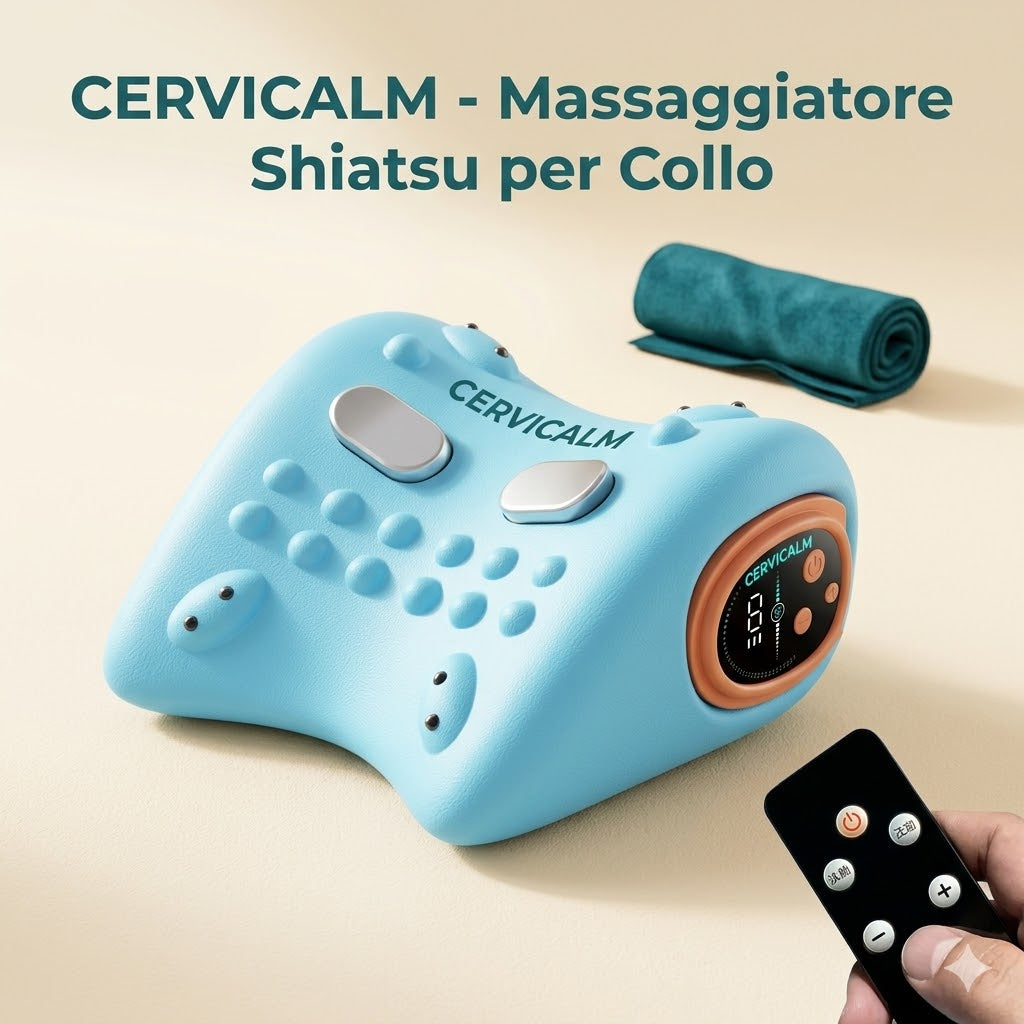 Massaggiatore Shiatsu Cervicalm - Sollievo immediato a casa!
